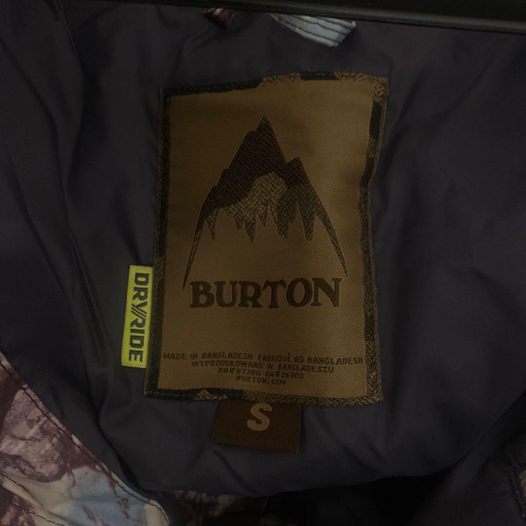 Burton スノーボードウェア フード付き マルチカラー