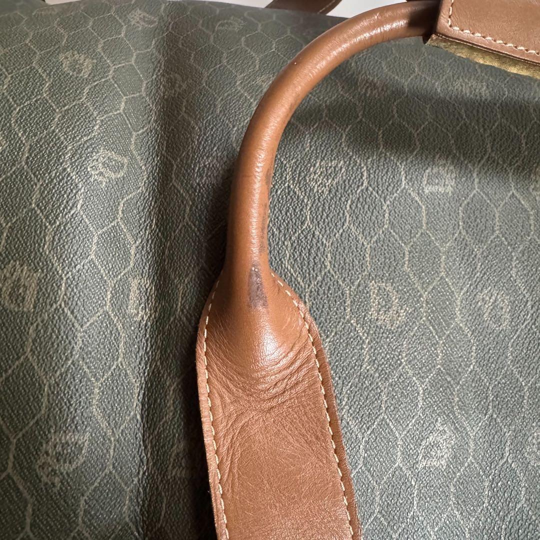 大容量　クリスチャンディオール　ハニカム柄 総柄　ボストンバッグ 旅行バッグ