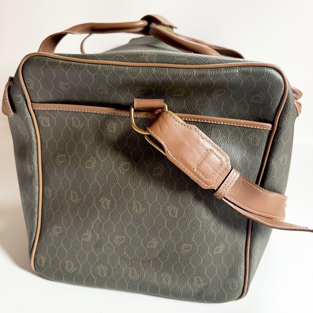 大容量　クリスチャンディオール　ハニカム柄 総柄　ボストンバッグ 旅行バッグ