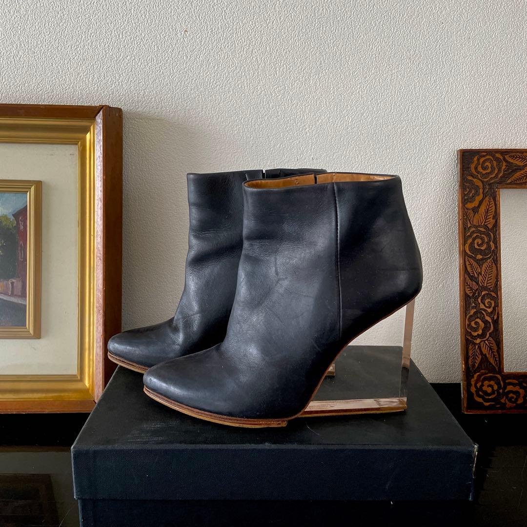 Maison Margiela ショートブーツ クリア ヒール