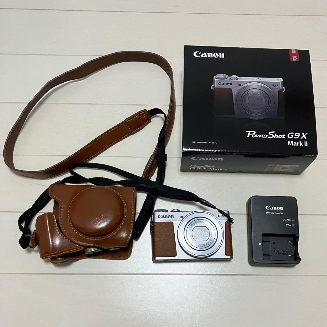 極美品☆Power Shot G9 X Mark lI Canon ケース付き