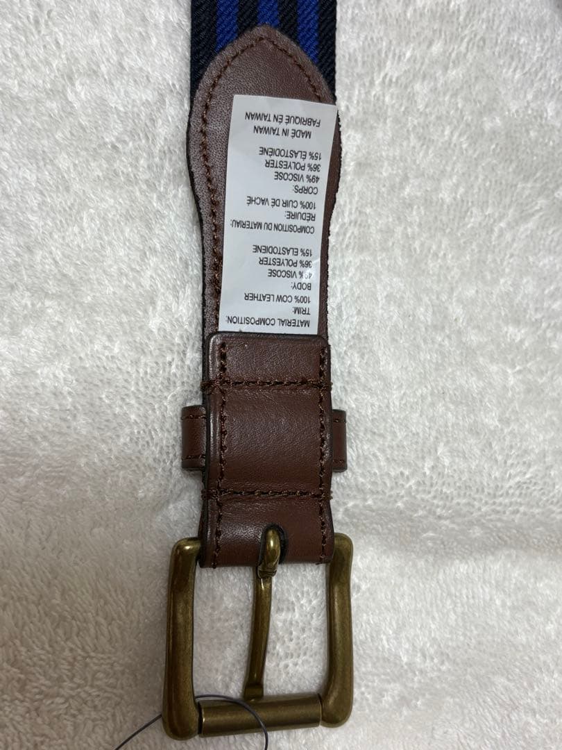 最後値段下げPOLO RALPH LAUREN ストライプベルト