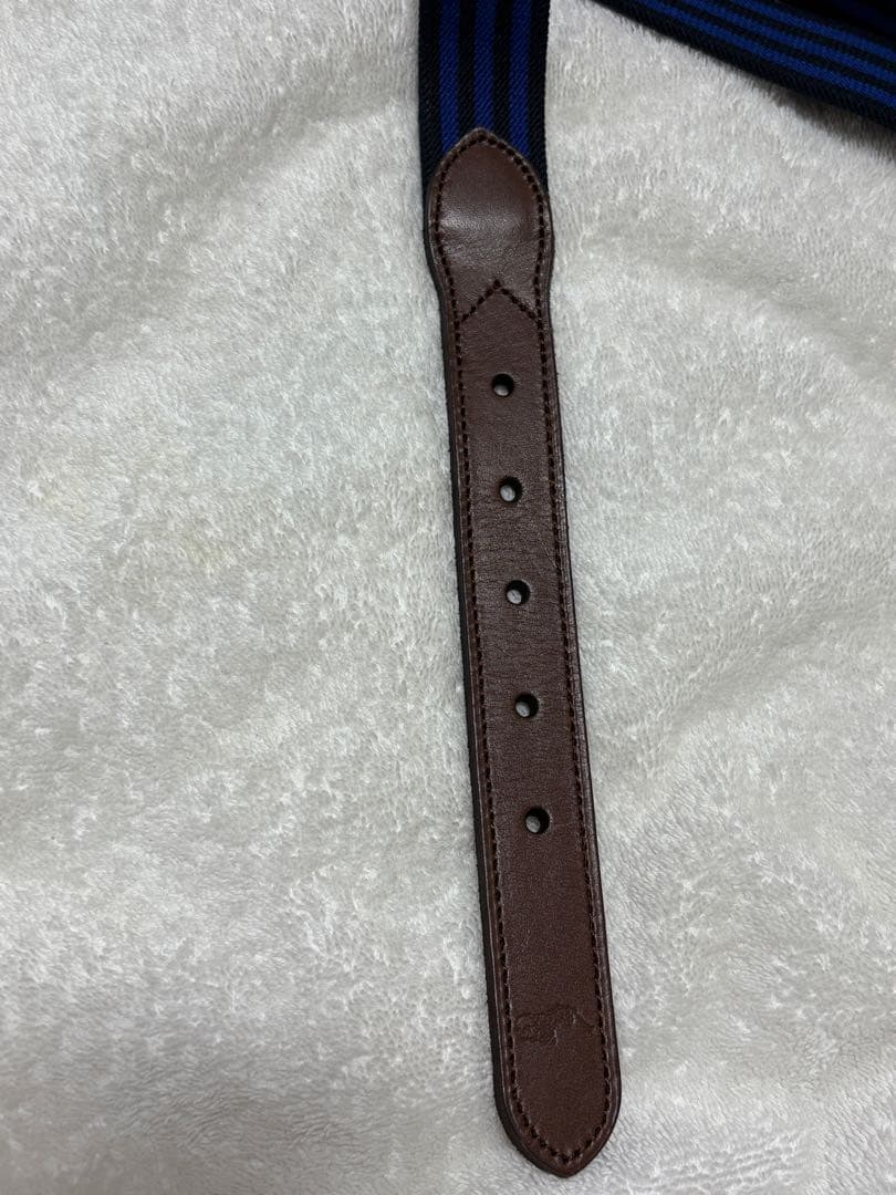 最後値段下げPOLO RALPH LAUREN ストライプベルト