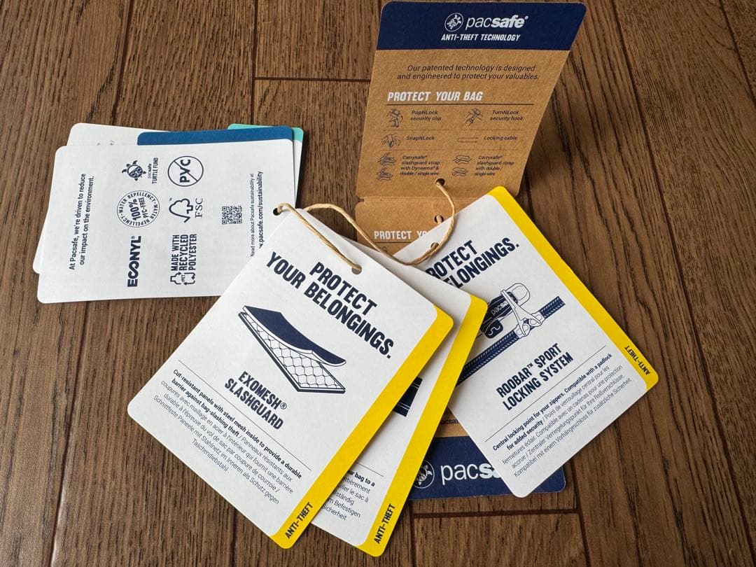 【お値下げしました】パックセーフ　Pac safe