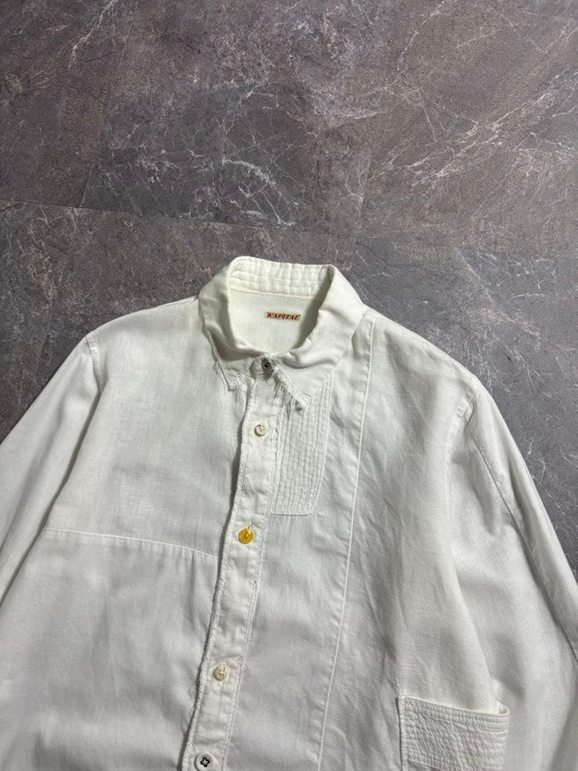 KAPITAL '刺し子ステッチ' L/S shirt Japan made
