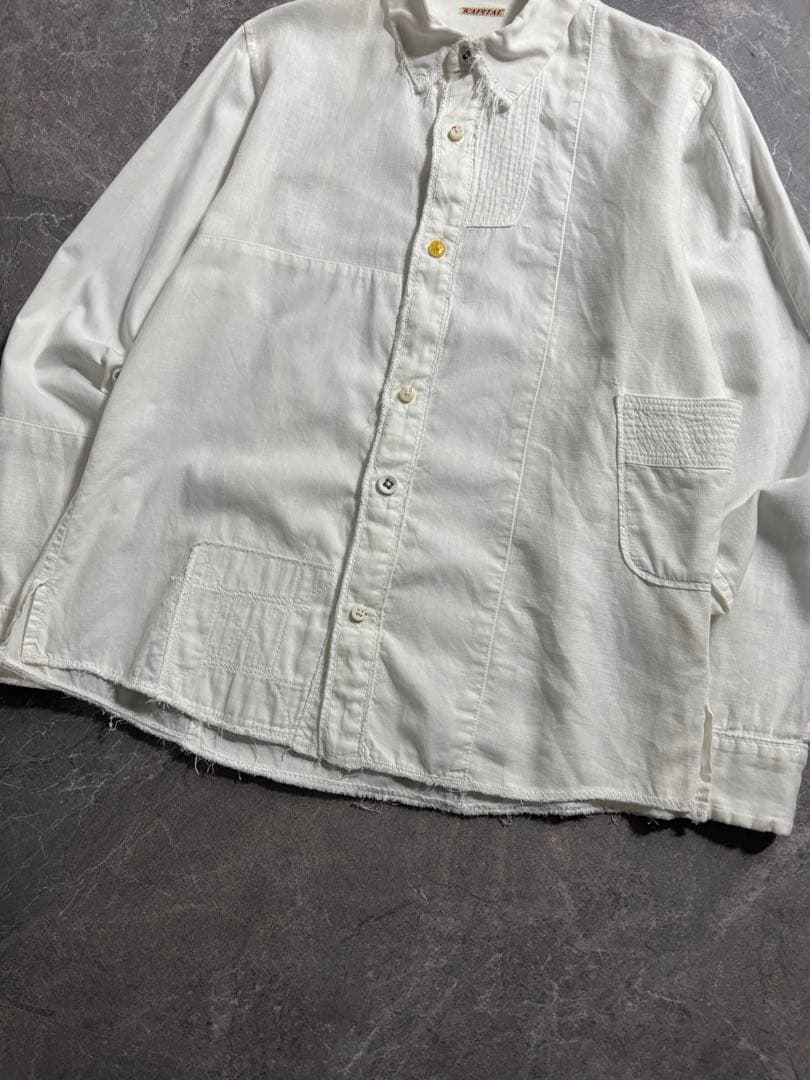 KAPITAL '刺し子ステッチ' L/S shirt Japan made