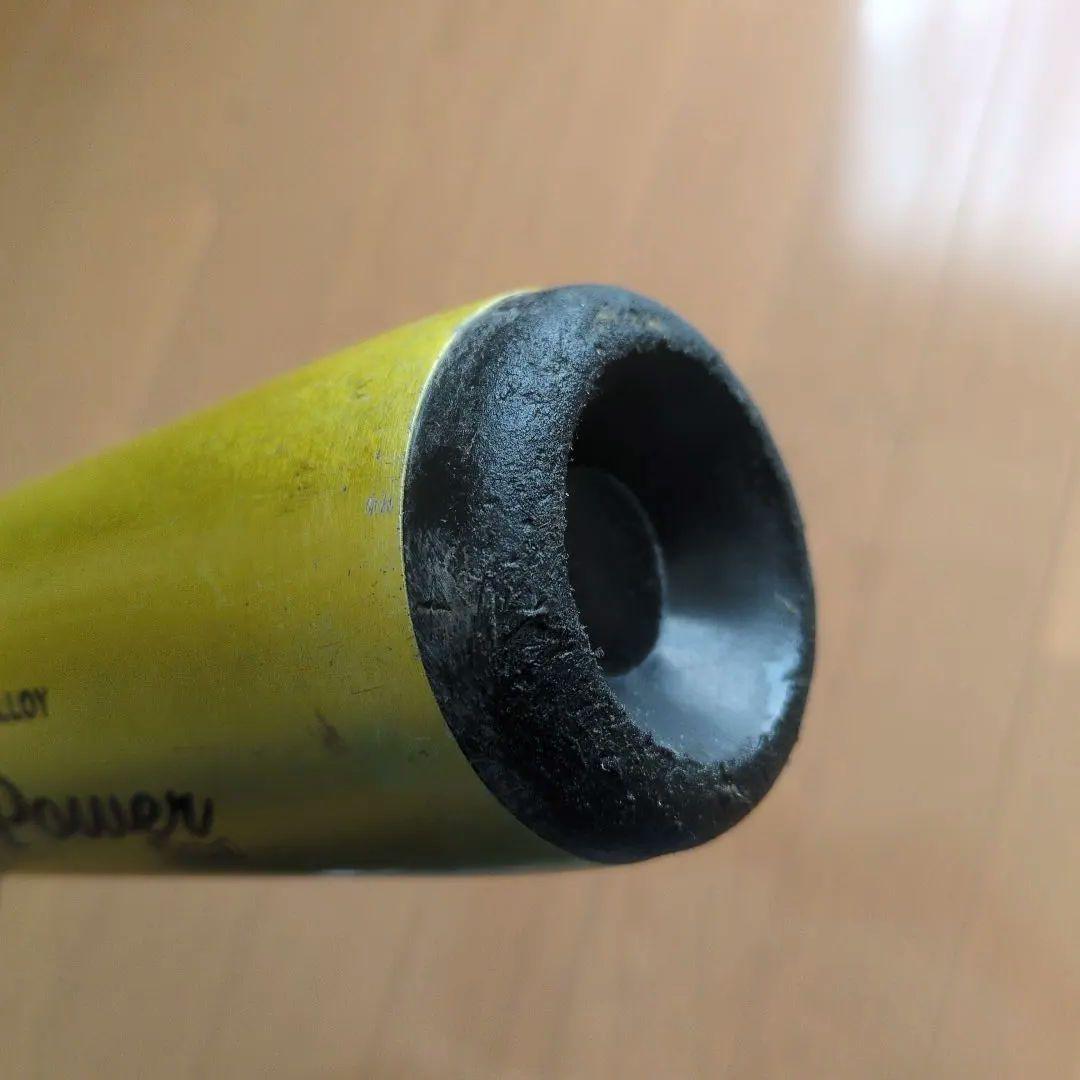 中学硬式金属製バット ゼットパワ ー2nd（83cm）イエローゴールド