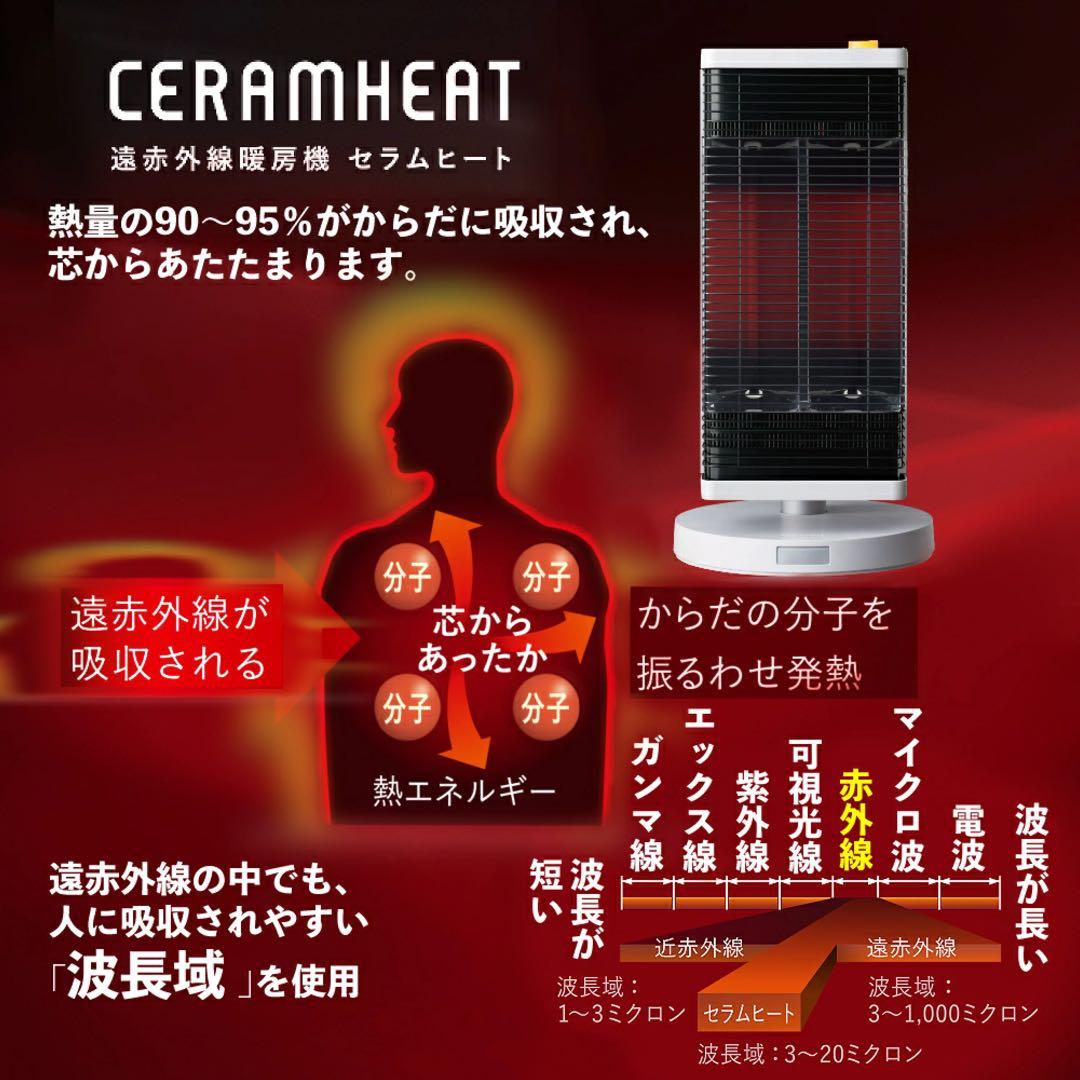 電気ヒーター CER11YS-W