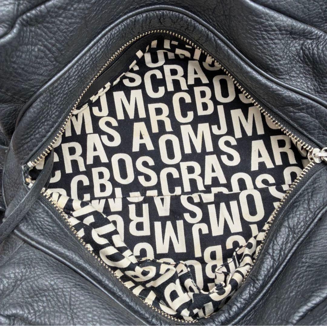 マークジェイコブス MARC JACOBS ボストンバッグ レザー 黒