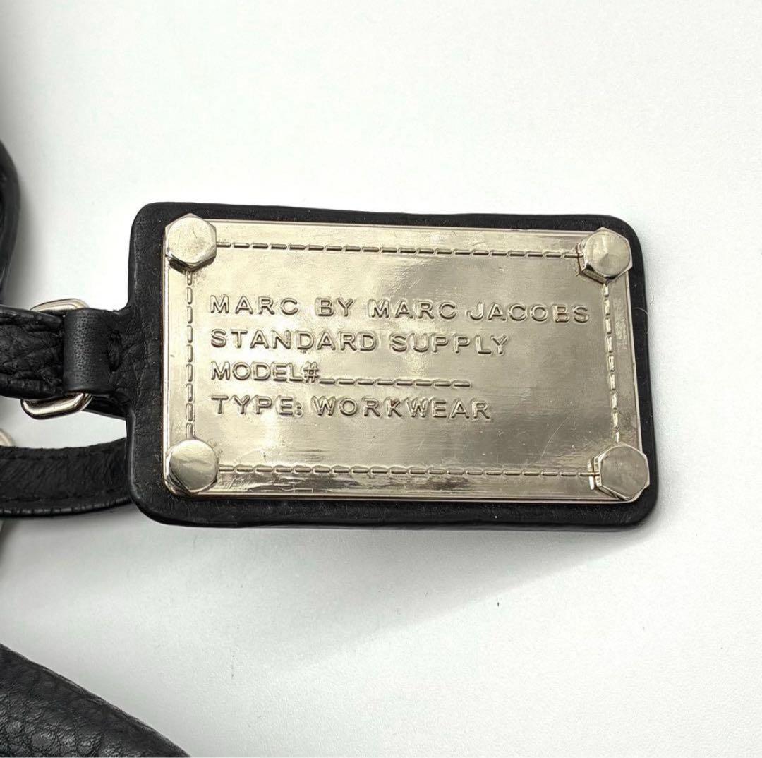 マークジェイコブス MARC JACOBS ボストンバッグ レザー 黒