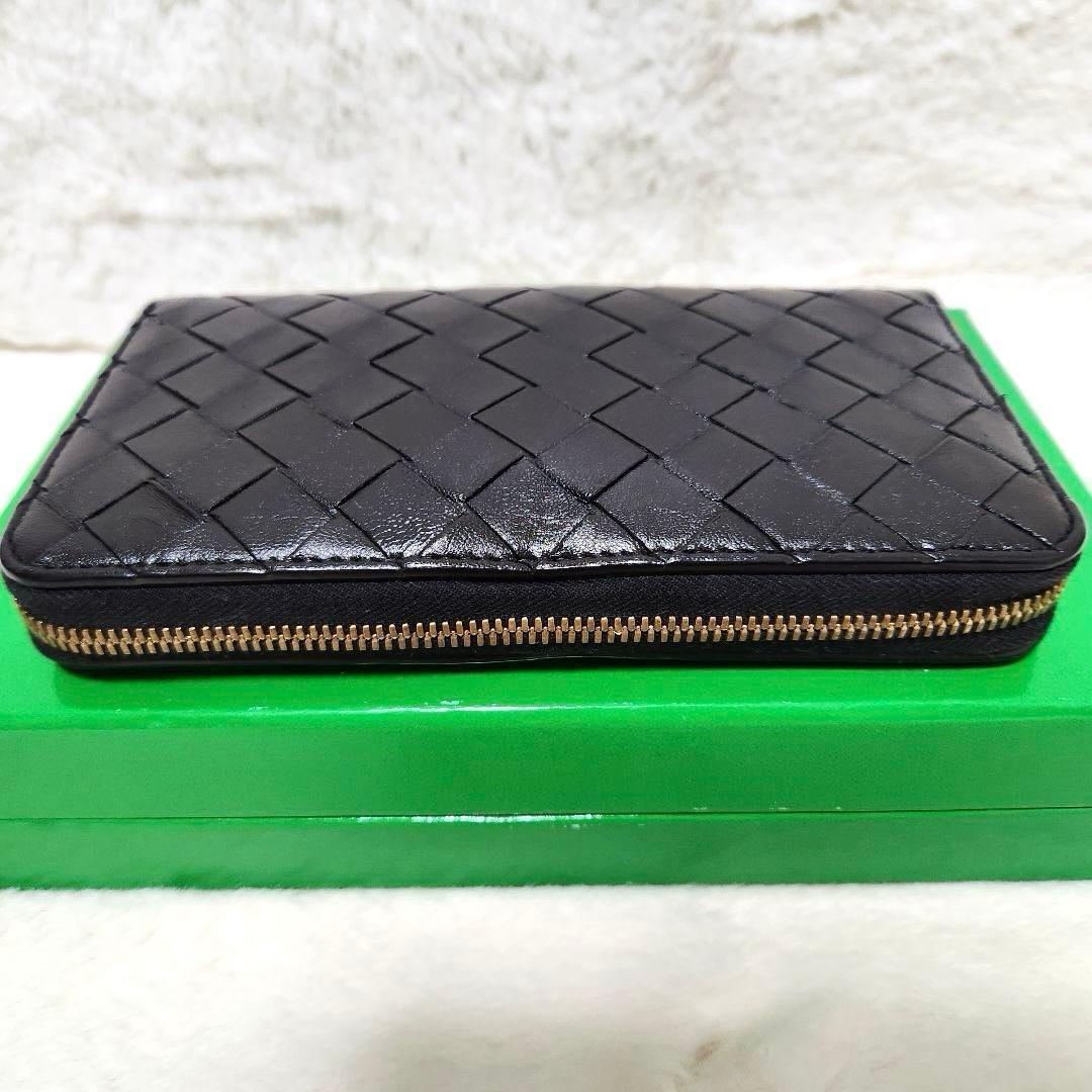 ✨極美品　付属品あり✨ボッテガ　長財布　ラウンドファスナー マキシ　ブラック