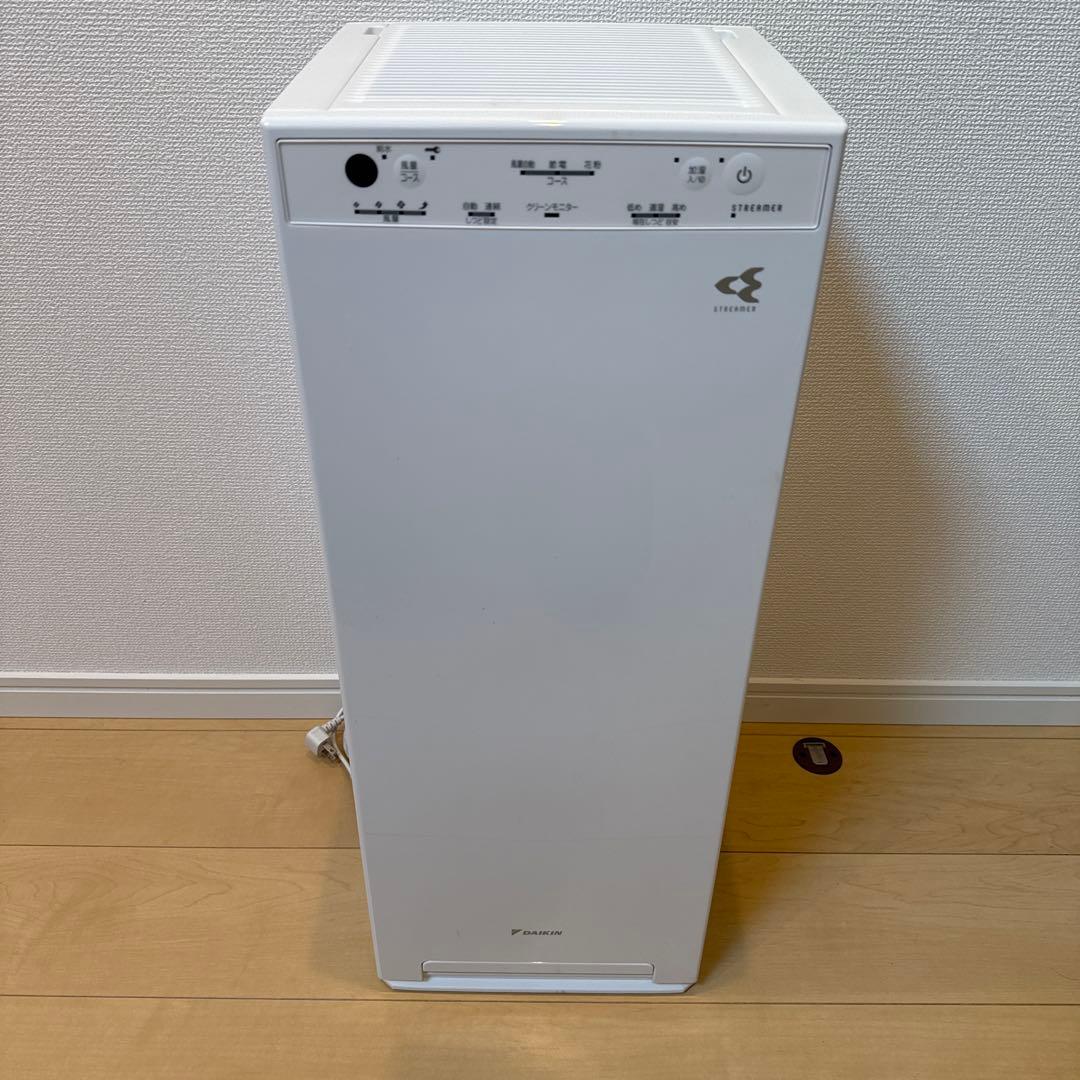 2025年製　ダイキン　空気清浄機 縦型 ホワイト　MCK505A-W