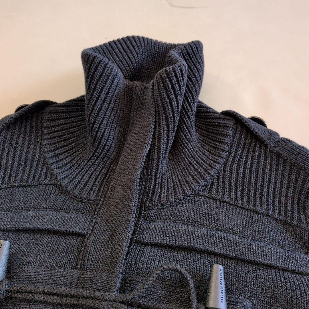 BURBERRY London ネイビー ダッフルコート ニットジャケット