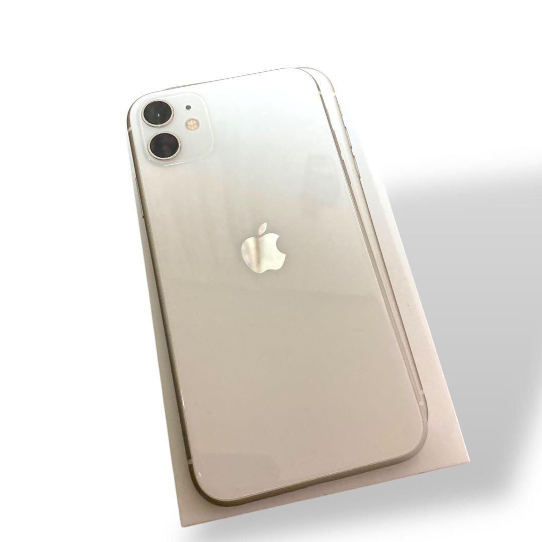 Apple iPhone 11 ホワイト 本体　128GB SIMフリー　箱付き