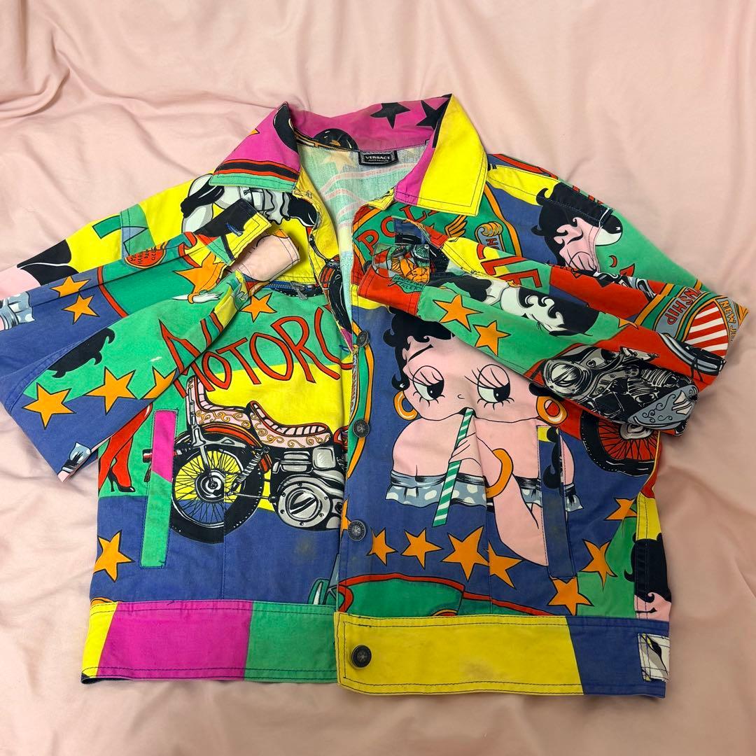 VERSACE JEANS ヴェルサーチジーンズ ベティちゃんシャツビンテージ
