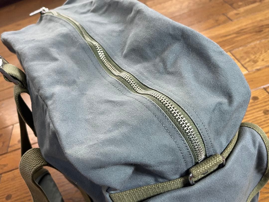 一澤帆布 厚手生地キャンバスボストンバッグ