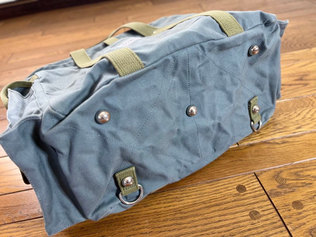 一澤帆布 厚手生地キャンバスボストンバッグ