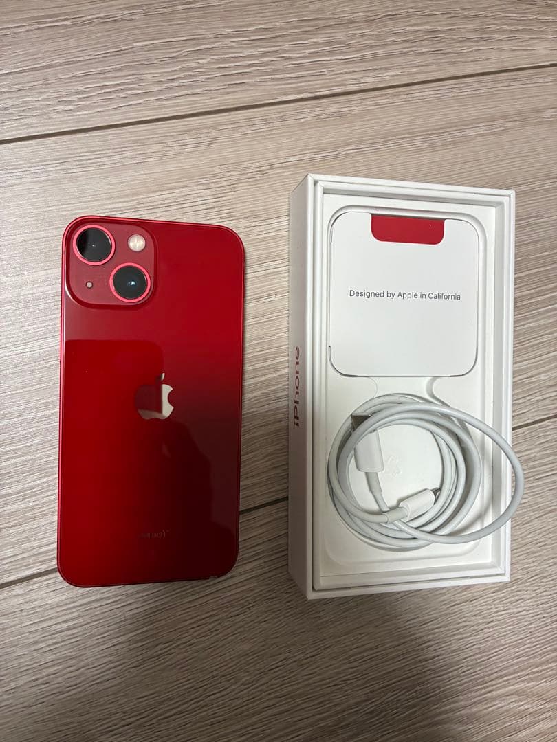 iPhone 13 mini 本体 レッド 128GB SIMフリー