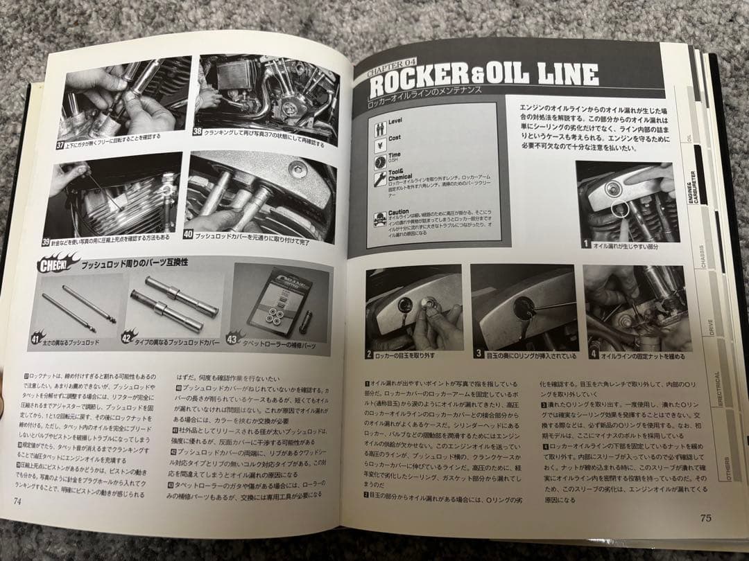 ショベルヘッドマスターブック ビックツイン マニュアル整備書