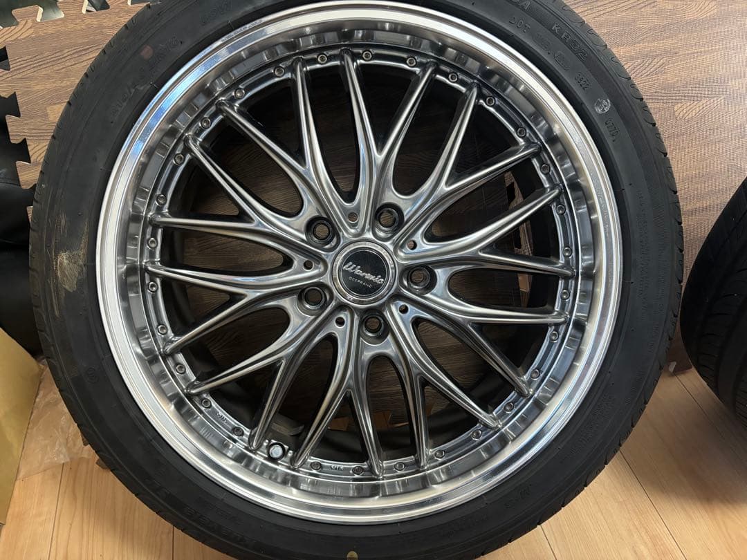 Warwick 18インチ 7j4本セット215/45r18(美品）