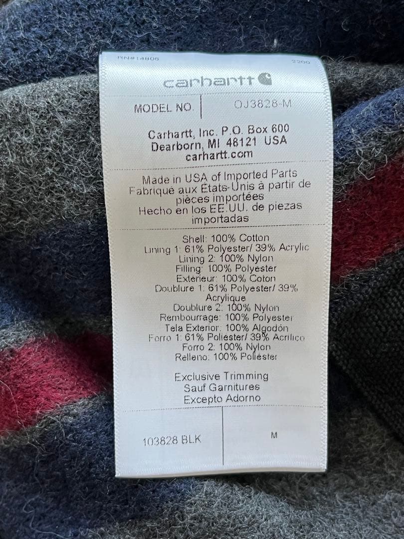 CARHARTT カーハート デトロイトジャケット USA製 M