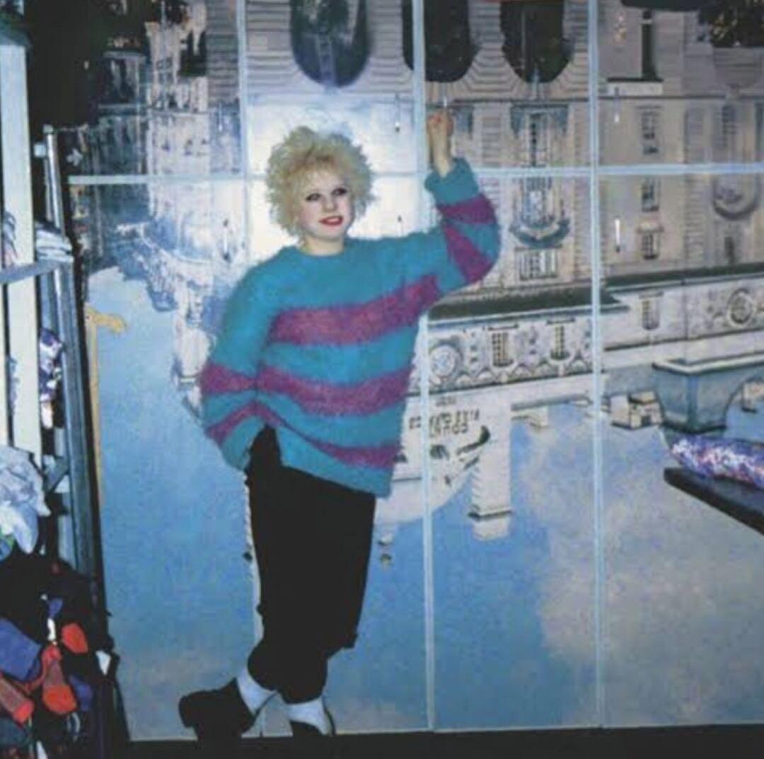 SEDITIONARIES Debbieタイプモヘアジャンパーロボット製