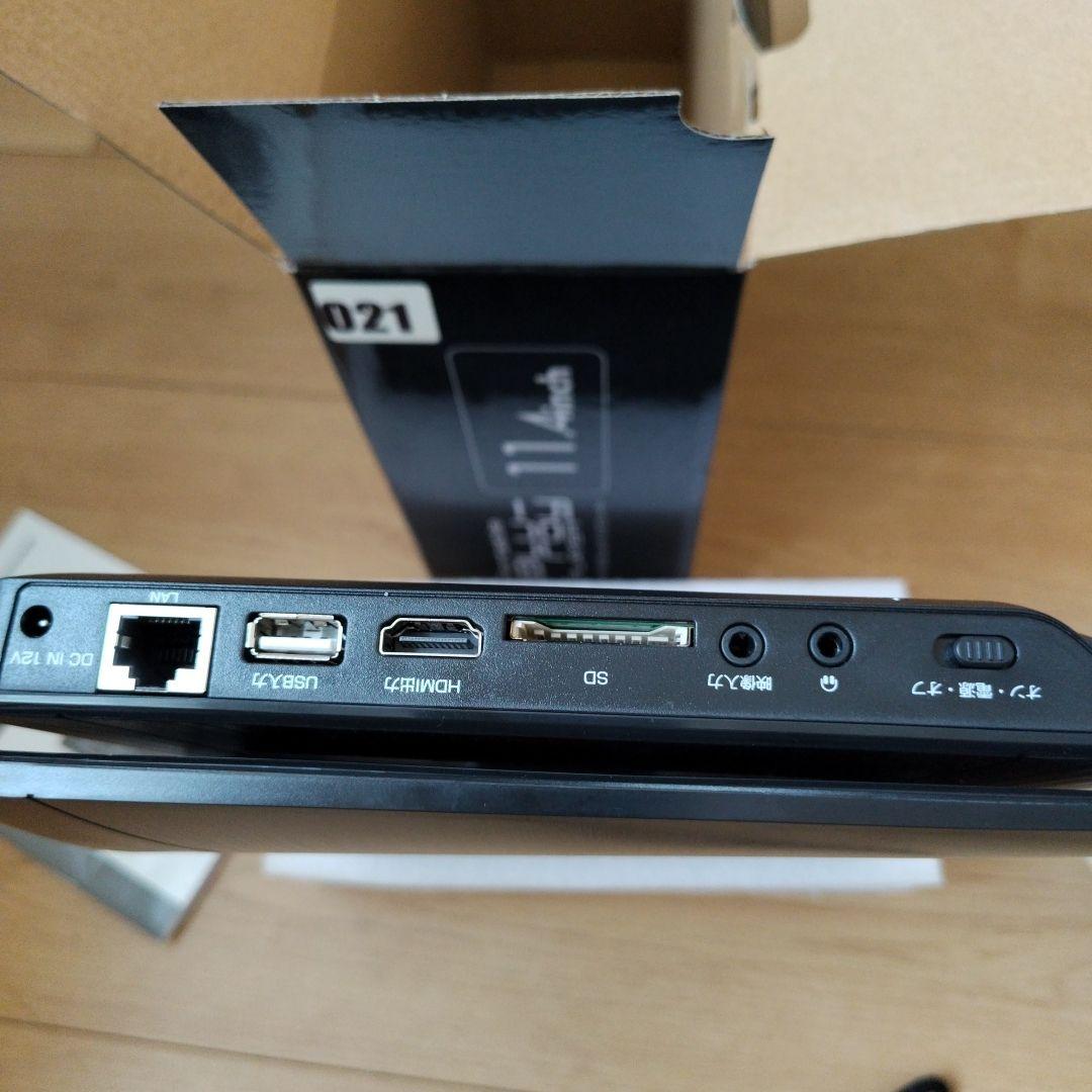 ポータブルブルーレイディスクプレーヤー美品