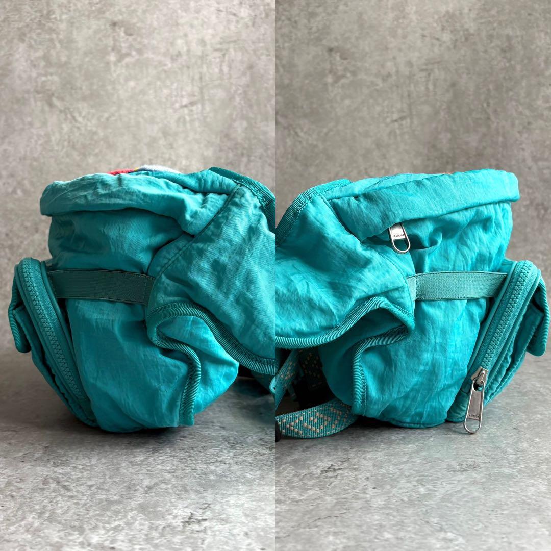 【happy様】GUCCI テリー クロス 2wayウエストポーチ バックパック