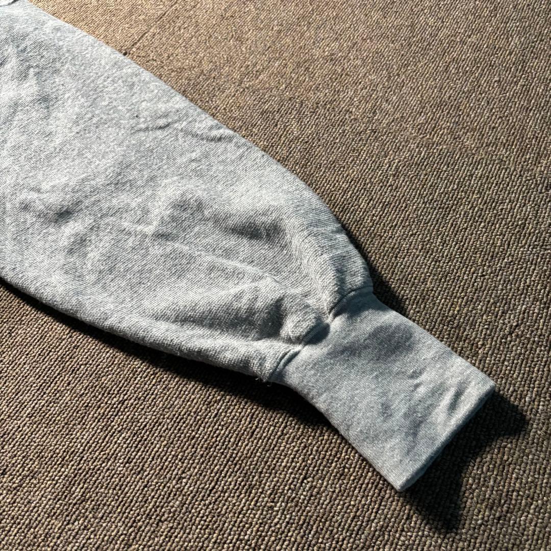 90s NIKE OLD スウェット トレーナー グレー ブルー 銀タグ 前V