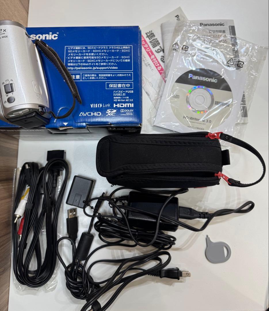 Panasonic パナソニック HDC-TM45 ホワイト