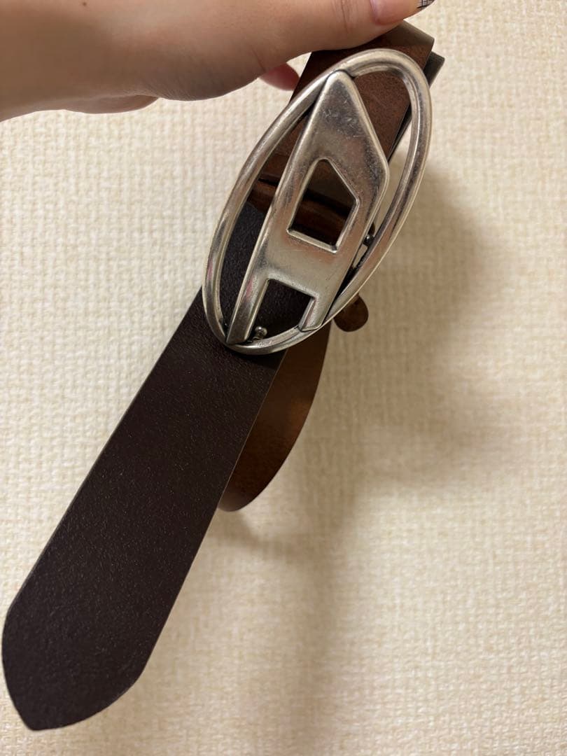 DIESEL レザーベルト　即日発送可