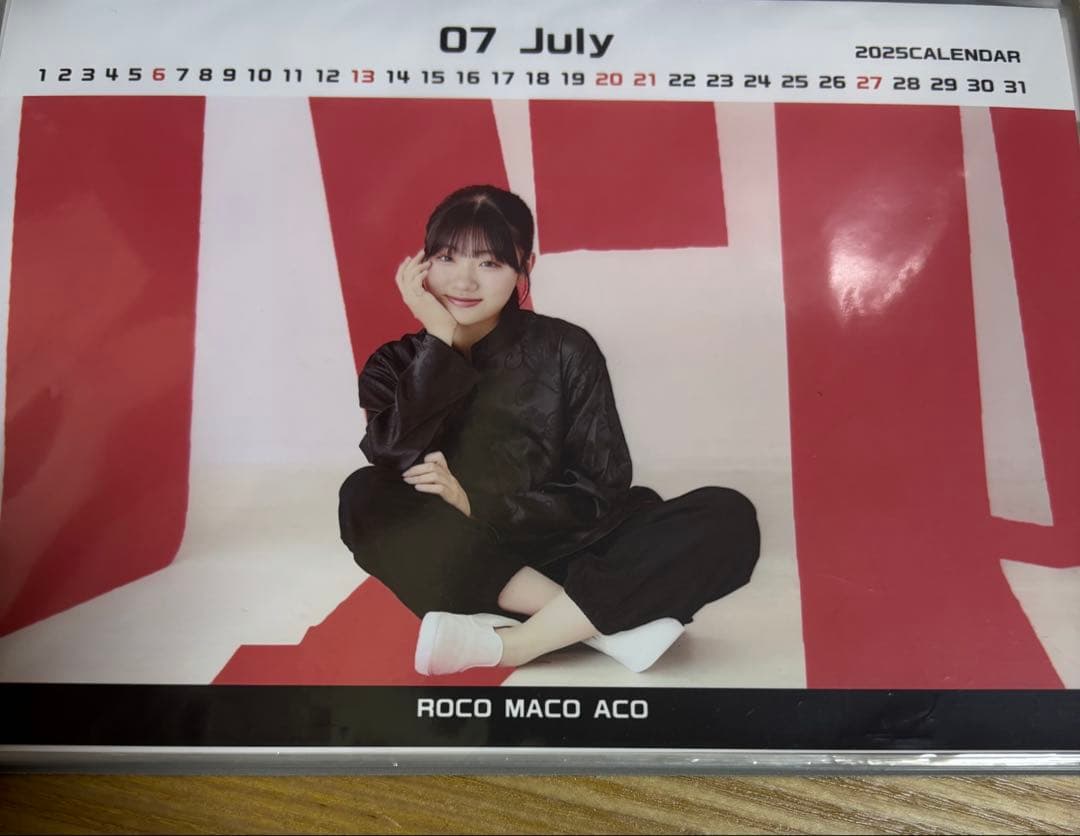ROCO MACO ACO 2025年カレンダー