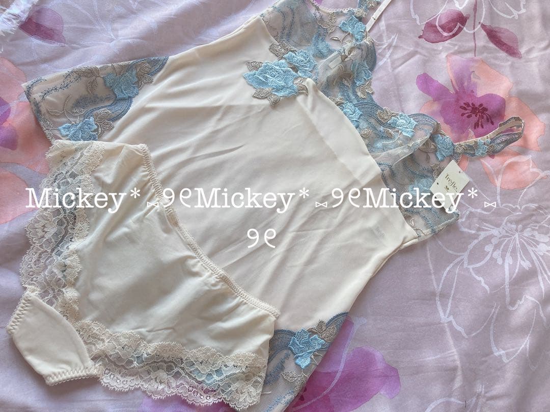 k　WACOALキャミソール WACOALショーツ　　トレフル　新品タグ付