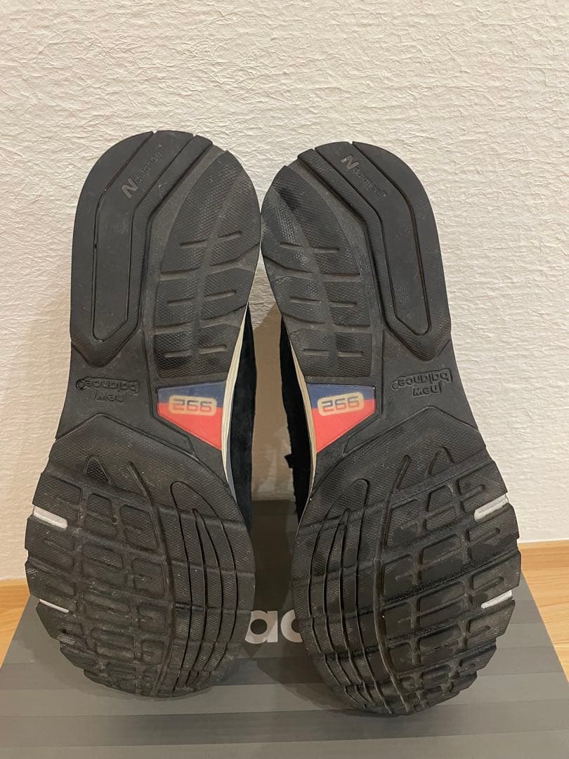靴 New Balance 992 black 26.5