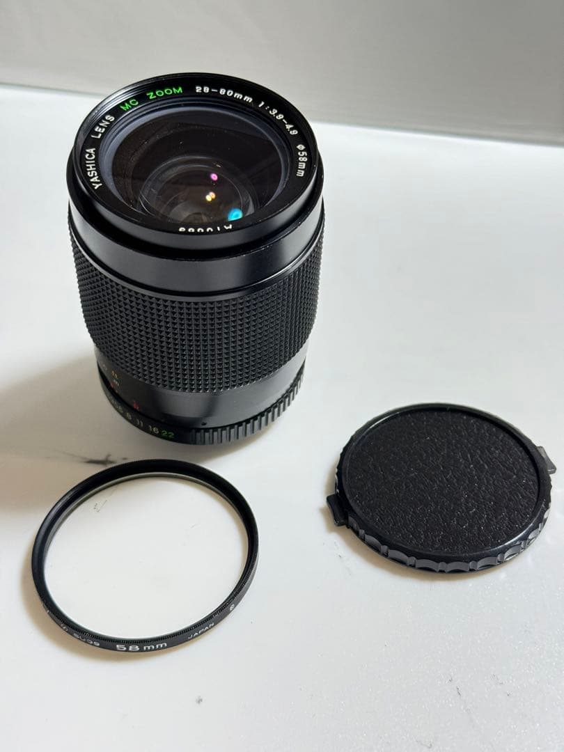 【フィルムカメラ】 KYOCERA YASHICA 108 & レンズ