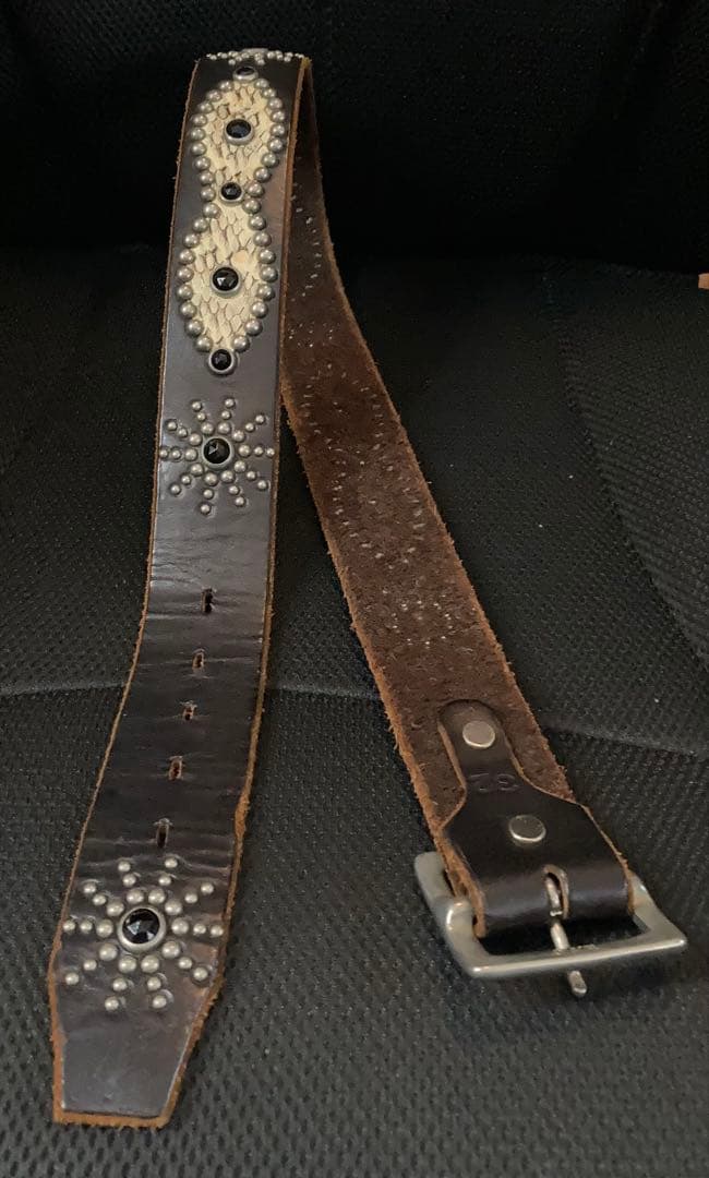 HTC ベルト 黒 32 ROIST エイチティーシー ロイスト ウルフズヘッド