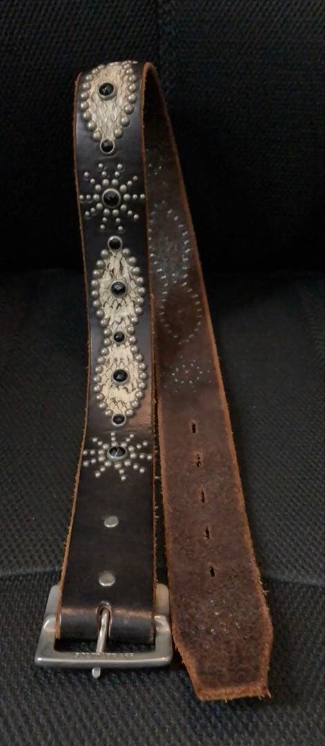 HTC ベルト 黒 32 ROIST エイチティーシー ロイスト ウルフズヘッド