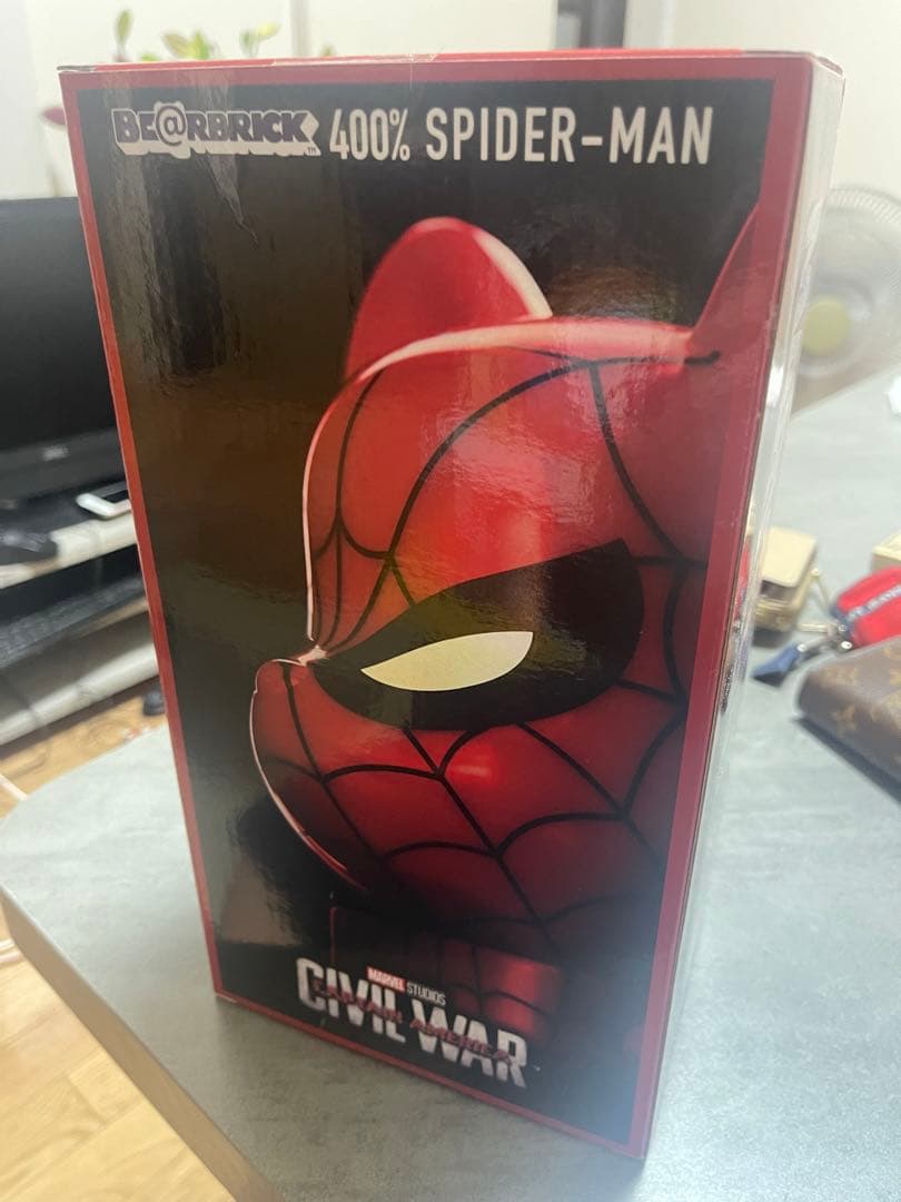 MARVEL BE@RBRICK ラストワン賞 400% スパイダーマン‼️
