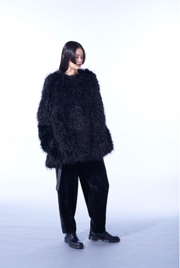 【ヨウジヤマモト】S'YTE ファープルオーバー 黒 M ビックシルエット