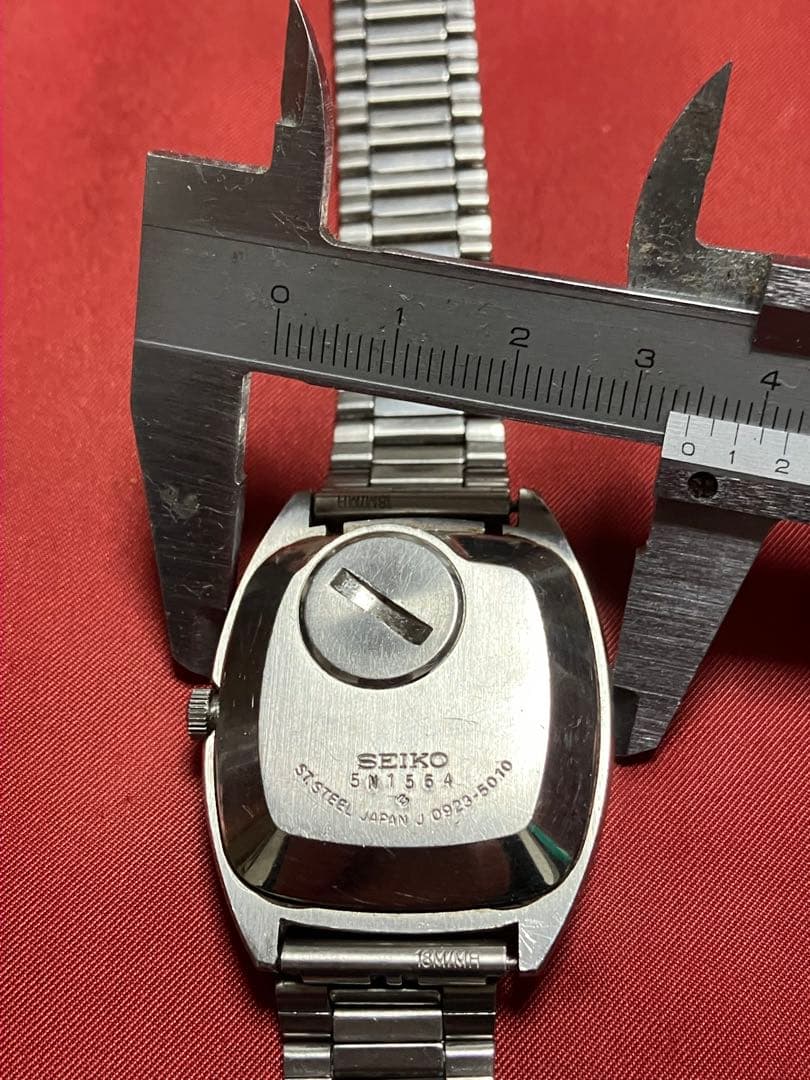 h*u様 セイコークオーツQZなにも問題なく稼働中、電池新、ブレス社外フリータイ