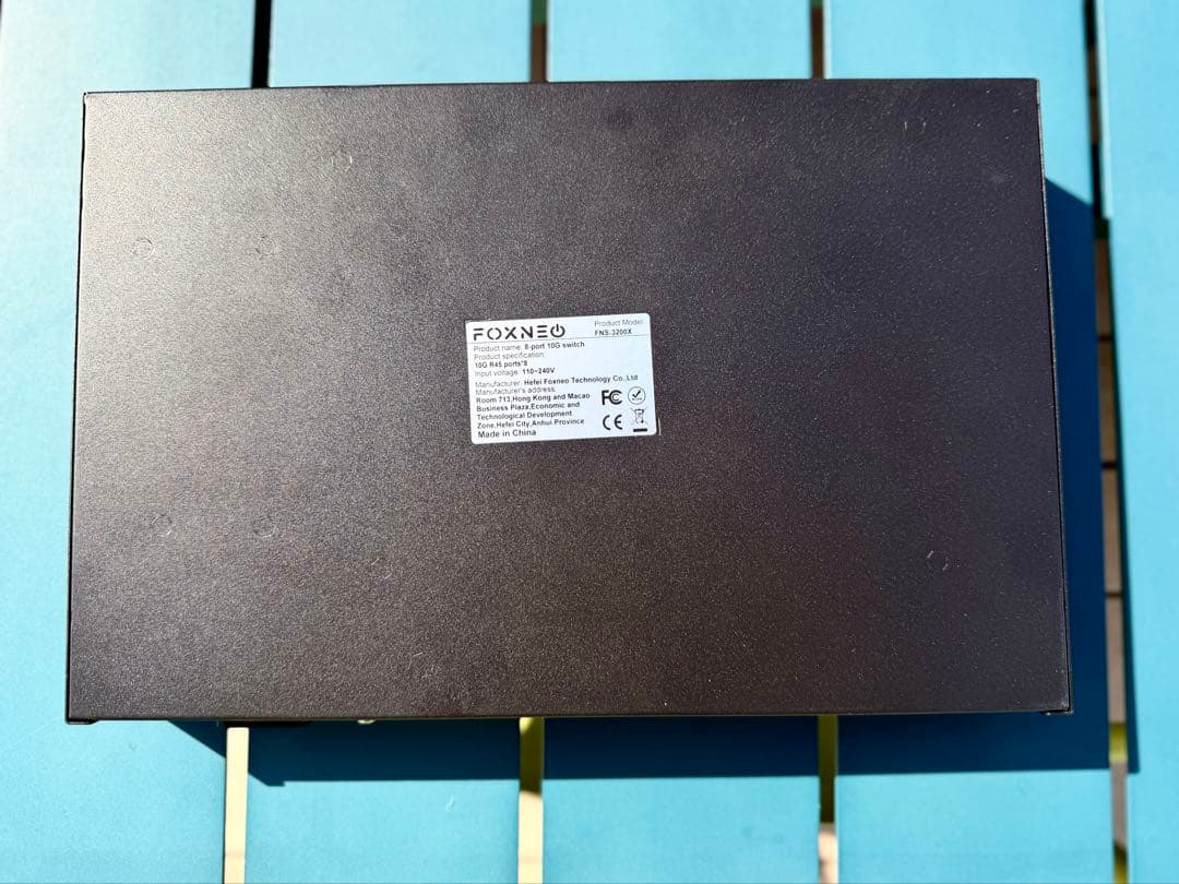 10Gbps スイッチングハブ FOXNEO FNS-3200X