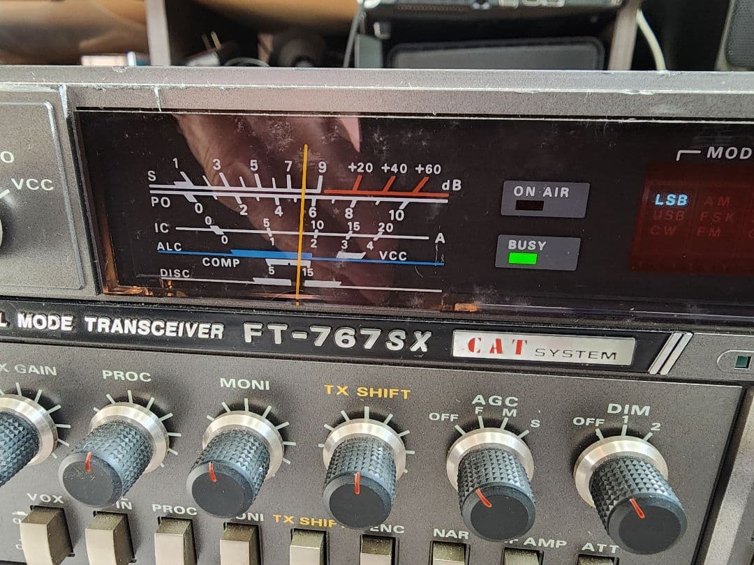YAESU 八重洲 FT-767SX 通電確認