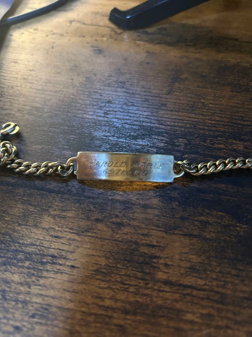 ネームバングル　スウィートハートジュエリー　IDブレス