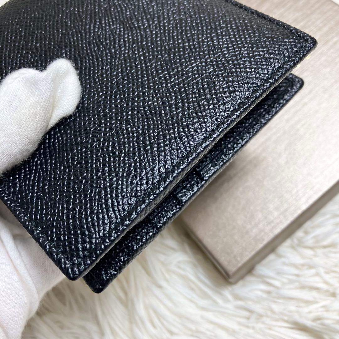 【未使用】ブルガリ 折り財布 ビーゼロワン レザーブラック IC搭載
