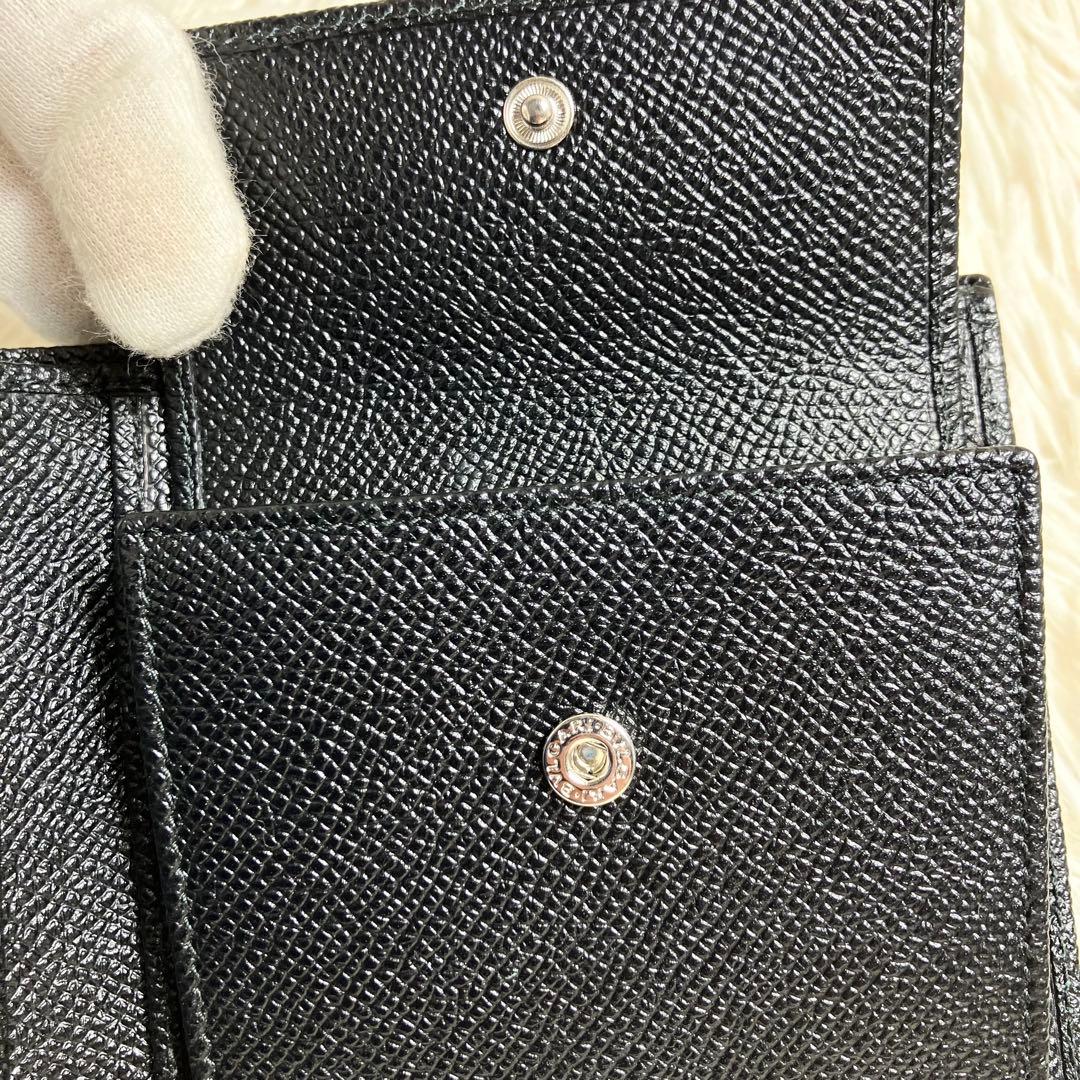 【未使用】ブルガリ 折り財布 ビーゼロワン レザーブラック IC搭載