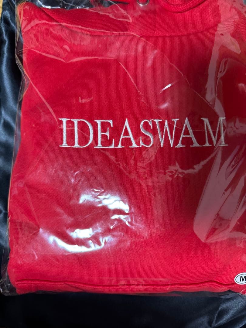 IDEASWAM パーカー M レッド 赤