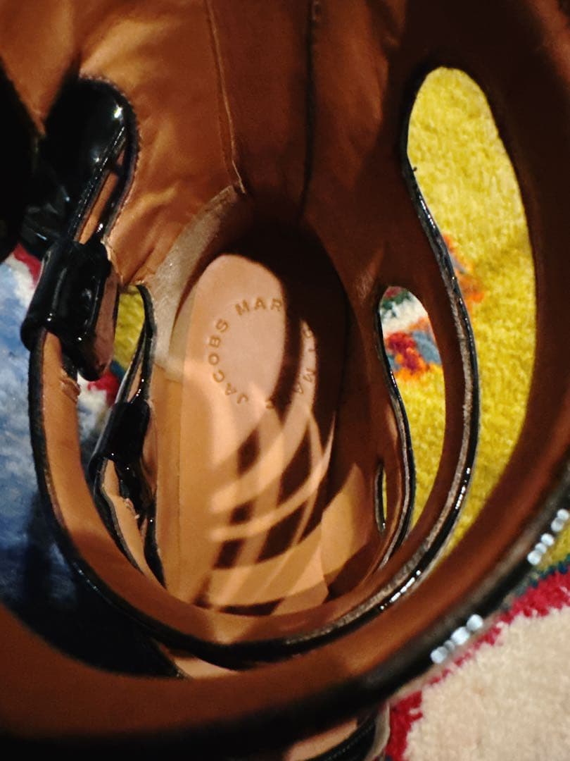 MARC BY MARC JACOBS ブラックハイヒール　サイズ37