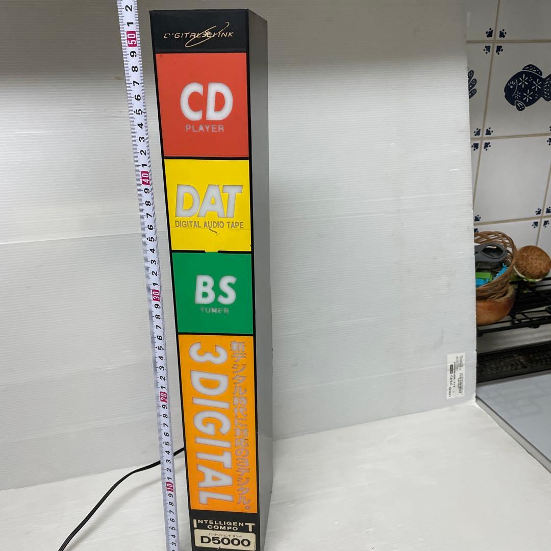 Technics Panasonic商品　　展示用電飾看板　非売品