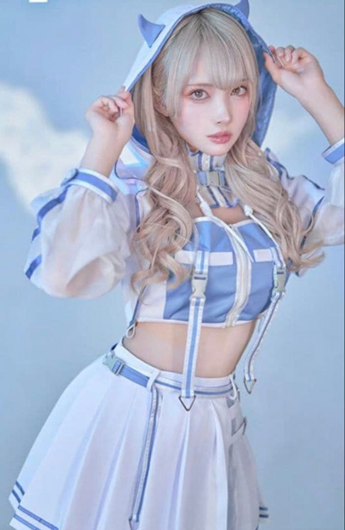 箱付き 天使界隈ゲーミングデビルガール コスプレ6点セット マリームーン