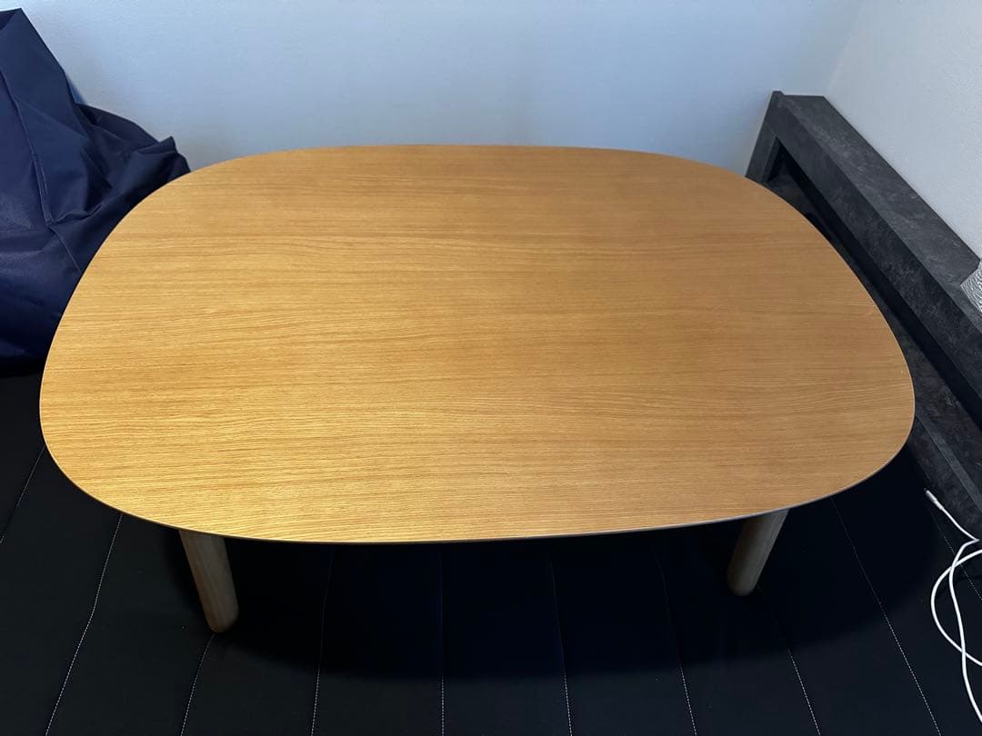 こたつにもなるローテーブル　無印良品